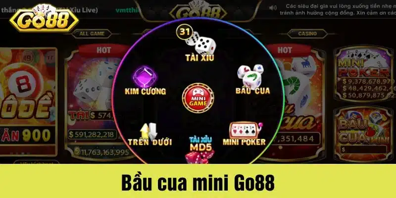 Bầu cua Mini Go88