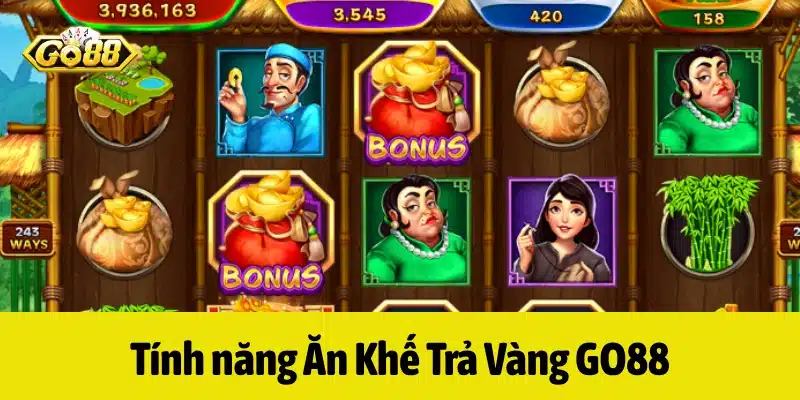 Tính năng trò chơi Ăn Khế Trả Vàng đổi thưởng hấp dẫn