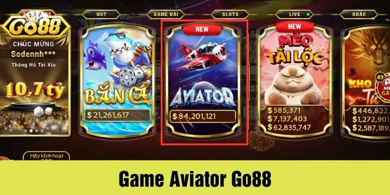 game aviator go88