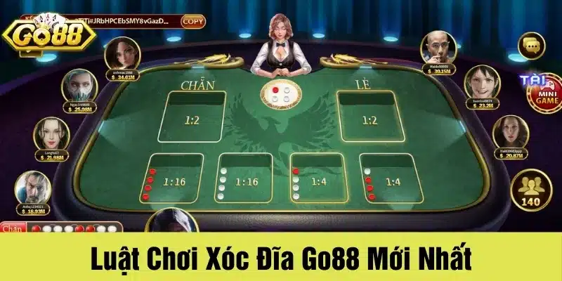 Game Xóc Đĩa Go88 với luật chơi đơn giản