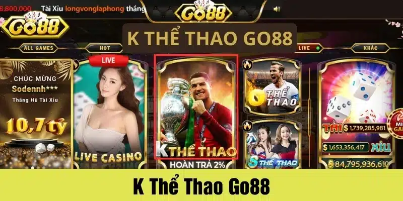 k thể thao go88