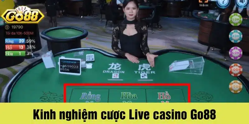 Những thủ thuật chiến thắng tại Live casino ít người biết