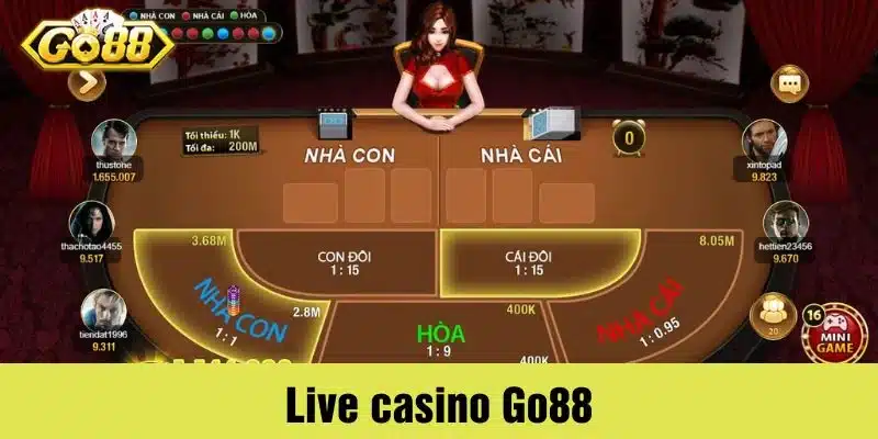Live casino Go88