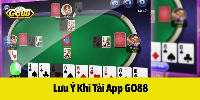 Lưu ý khi đặt cược GO88
