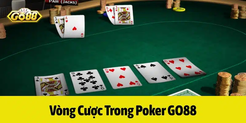 Vòng cược trong game bài Poker GO88